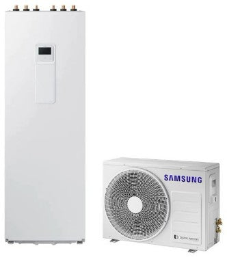 Samsung EHS Split 6 kW šilumos siurblys su 260L talpa AE060CXEDEG/EU, AE260RNWSEG/EU, MWR-WW10KN