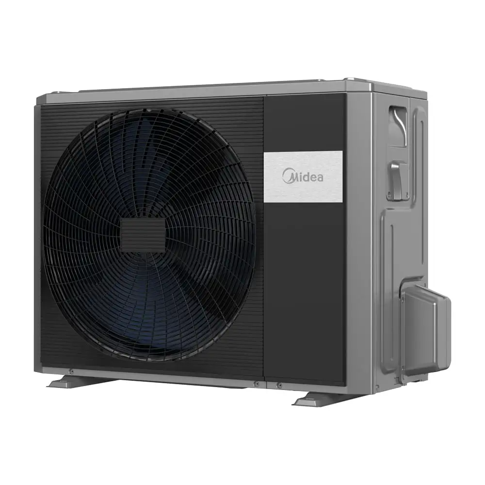 Midea oras-vanduo šilumos siurblys M-THERMAL ARCTIC HBT-A160/240CDS90GN8-B + MHA-V16W/D2RN8-B 16,0 kW (su integruotu 240l talpos boileriu)