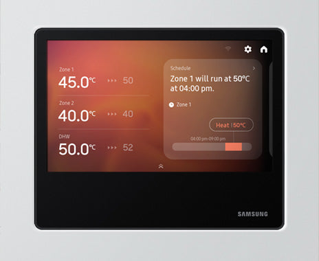 Samsung EHS Split 9 kW šilumos siurblys su integruota 200L talpa AE090CXEDGG/EU, AE200DNWSPG/EU