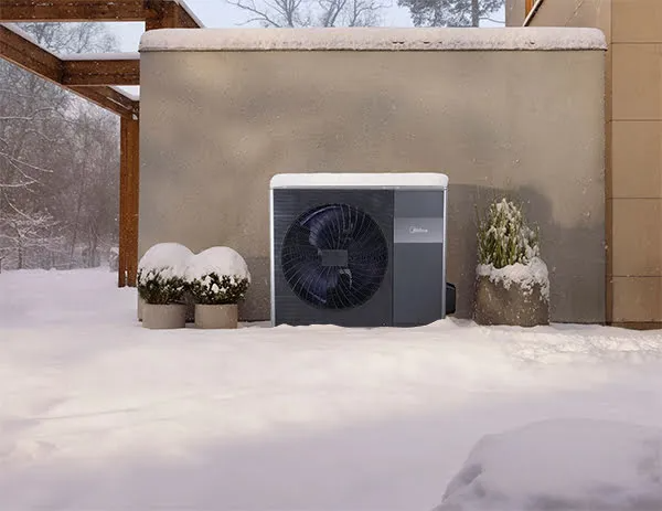 Midea oras-vanduo šilumos siurblys M-THERMAL ARCTIC HB-A100/CGN8-B2 + MHA-V10W/D2N8-B2 10,0 kW