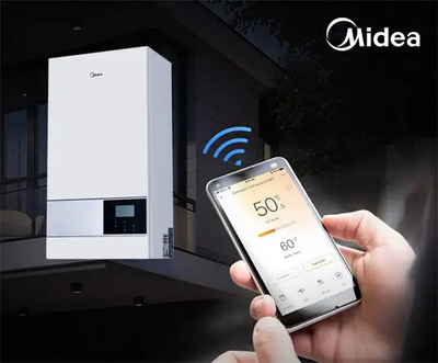 Midea oras-vanduo šilumos siurblys M-THERMAL ARCTIC HB-A100/CGN8-B2 + MHA-V10W/D2N8-B2 10,0 kW
